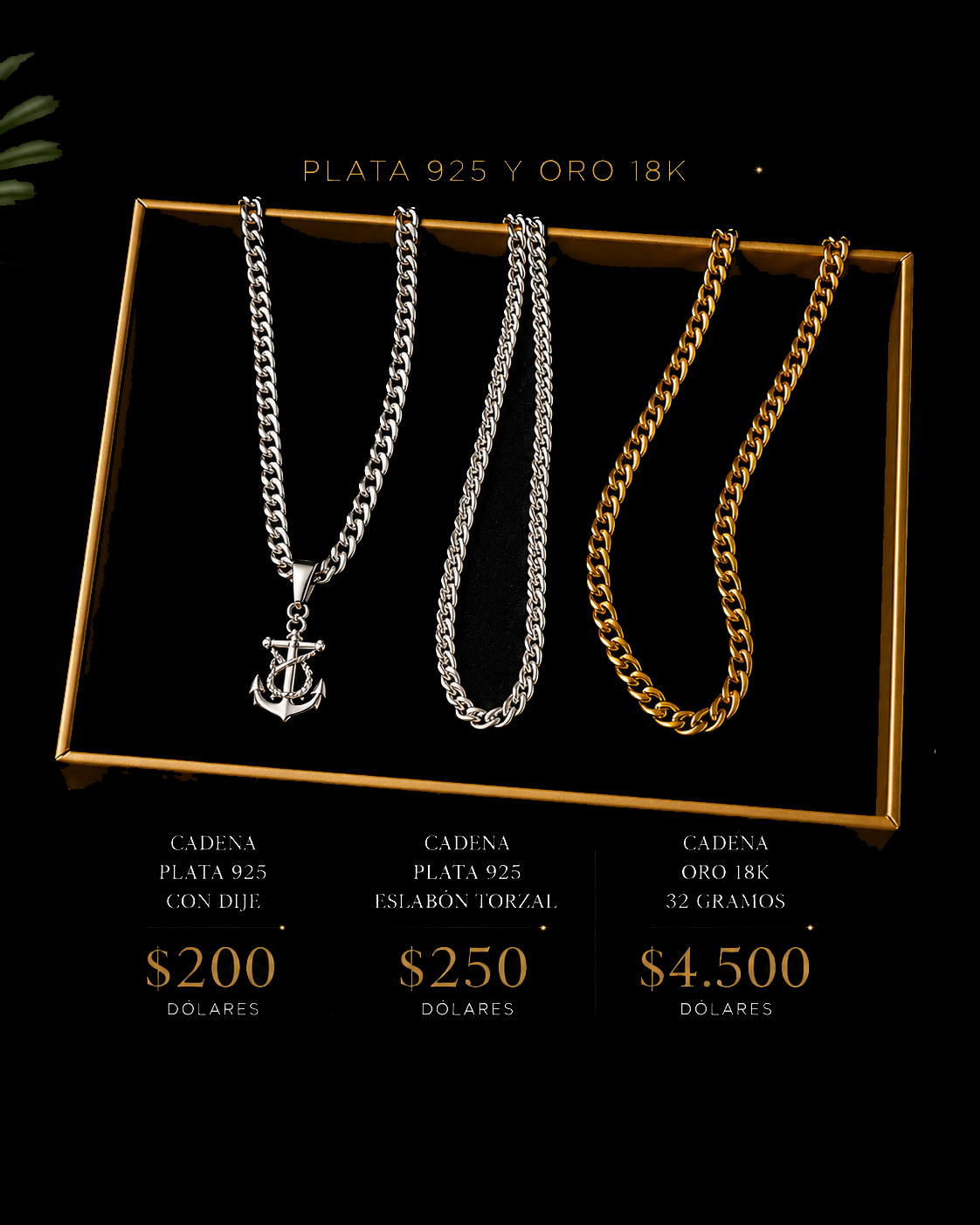Cadenas Exclusivas
